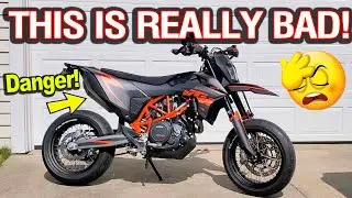 BAD Things About My 2024 KTM 690 SMC R SUPERMOTO