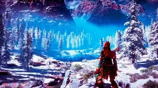 Horizon Zero Dawn Perfect Winter Scene ❄️ Snow Ambience