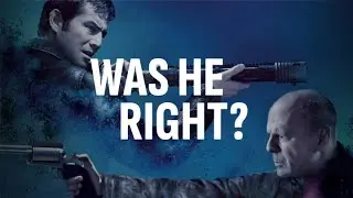 Looper is different than most time travel movies because it took time to build it's world