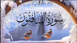 Surah Munafiqun #islamicfullvideo #trendingsurah #munafiqun