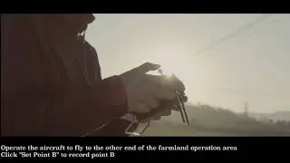DJI AGRAS T20 AB Route Planning Training Video