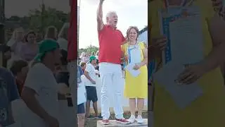 Рифат Ильясов награждает призеров!, сабантуй 