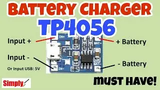 DIY Charger baterai lithium (lithium battery charger) TP4056