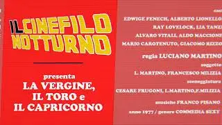 LA VERGINE, IL TORO E IL CAPRICORNO - Edwige Fenech (Luciano Martino 1977) 