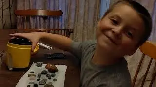 Rock Tumbler ( Part 3 ) • Stranded at Home KIDS