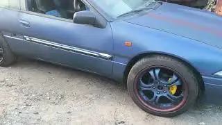 Mitsubishi eclipse 1 матовый цвет