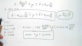 Probability & Statistics #25: Confidence Intervals with Unknown Variance