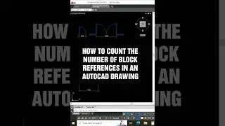 How to count blocks in AutoCAD | Autocad how to count blocks #autocad