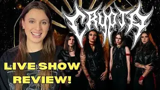 Finally seeing CRYPTA!︱ Live Show Review
