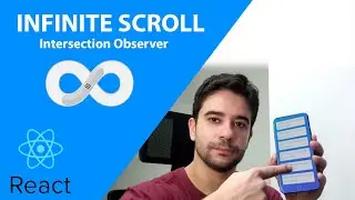 React Infinite Scroll (Scroll Infinito) utilizando Intersection Observer API