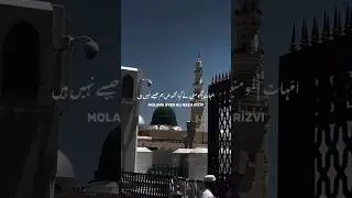 Kya Rasool e Khuda Ham Jaise The? | Maulana Syed Ali Raza Rizvi