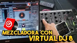 COMO CONECTAR UNA MEZCLADORA A VIRTUAL DJ 8 | DJ Jetbr