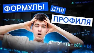 Какие формулы нужны на ЕГЭ по Профильной математике? | Математика ЕГЭ с Кириллом Нэш | 2025 | СМИТАП