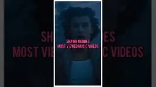 Top 10 Shawn Mendes' Most Viewed Music Videos #shawnmendes