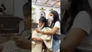 DINAR POTONG RAMBUT JADI PENDEK😱 