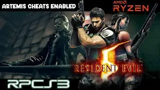 RPCS3 v.27 | Resident Evil 5 [BLUS30491] v01.01 | Artemis Cheats Enabled (Files in Description)
