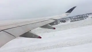 MUC Depature on SIA a350