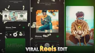 Viral Money trees instagram Reels video Editing | money trees instagram | how to create money Trees