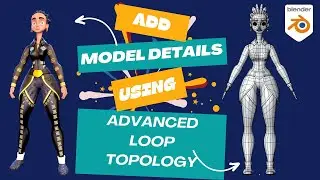 🚀✨ Unleash Your Blender 3D Creativity: Detailing Xaixa's Base Mesh!