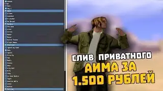 СЛИВ НОВОГО ПРИВАТНОГО АИМА ЗА 1.500 РУБЛЕЙ | БЕСПАЛЕВНЫЙ 
