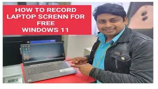 How to record Laptop Screen for Free || Record Screen on Windows 11 (Free Software)