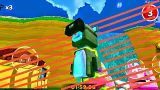 SBA.супер мишка. super Bear Adventure. прохождение миссии пол это лава.Mission lava floor.