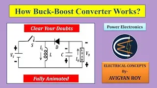 Overview of Buck-Boost Converter & its Working Principle || Electrical Concepts.