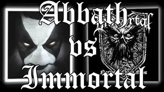 Abbath 'Self-Titled' Vs Immortal 'Northern Chaos Gods'