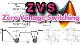 Zero Voltage Switching - ZVS for DC Converter MATLAB & PSIM Simulation