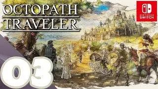 Octopath Traveler - Gameplay Walkthrough Part 3 Tressa & Rippletide - No Commentary HD