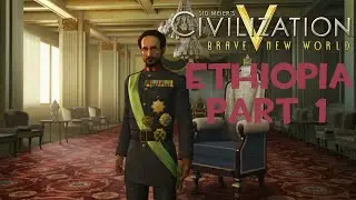 Let's Play Civilization 5 - Ethiopia #1