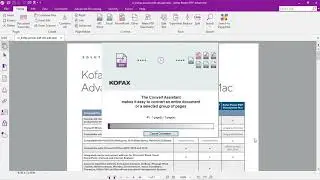 Convert specific pages from PDF to Microsoft Word with Kofax Power PDF formerly Nuance Power PDF