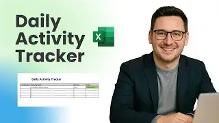 Daily Activity Tracker In Excel