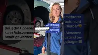 Habt ihr schon einmal daran gedacht?🚘#fahrwerk  #tuningcars #umbau #werkstatt #aufklärung #tüvsüd