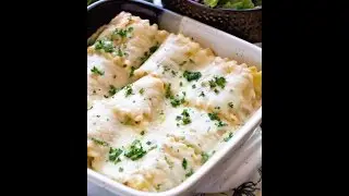 Chicken Alfredo Roll Ups