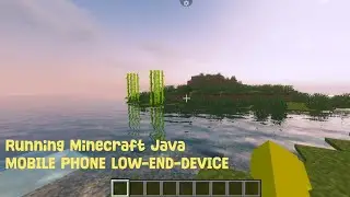 I'm forcing Minecraft Java + KUDA Shader to run on a low-end device