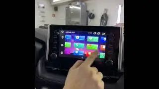 Toyota RAV4 2021 года - внедрение блока Андроид последней 11 версии в штатное место без замены ГУ