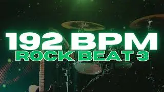 192 BPM - Rock Drum Beat - Loop 3