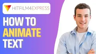 How To Create Smooth Sliding Text Animation in Hitfilm Express