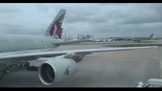 ✈ Qatar Airways | A380-800 | Doha to London