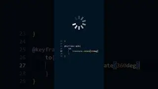 css only loading animation #shorts #html #cssanimation