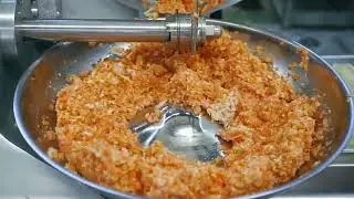 Куттер для измельчения мяса с чашей, настольный