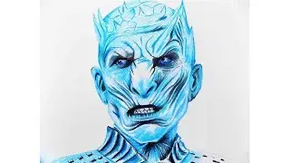 Drawing Night King - Game of Thrones - Timelapse