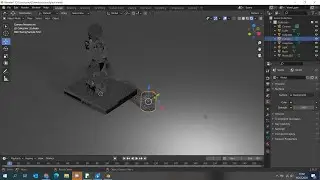 silent glass trophy with water in blender