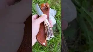 НОЖ JIM BEHRING TREEMAN HANDMADE KNIVES USA
