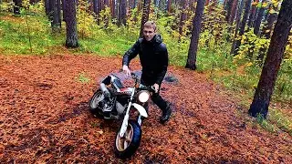 🌳Двухтактный мопедоцикл с резонатором от кросача! Обзор Suzuki Street Magic 110