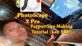 Passportsize Banang mo | PhotoScape X Pro bai banang mo |Passportsize Tutorial PhotoScape X Pro