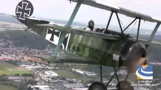 Fokker DR.I Dreidecker Triplane Air-to-Air UNEDITED Mikael Carlson - Part 3 of 3