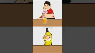 Do You Want To Eat Healthy Or Fast Food? Banana Cat Vs Nikocado 
