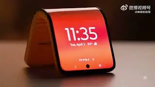 Motorola new foldable smartphone teased at Lenovo Tech World . #Motorola #LenovoTechWorld